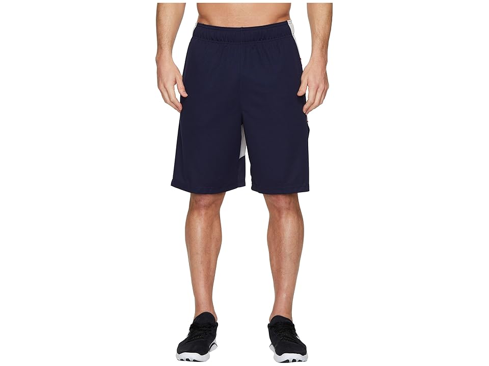 

Under Armour UA Select 9 Shorts (Midnight Navy/Ghost Gray/Metallic Victory Gold) Men's Shorts