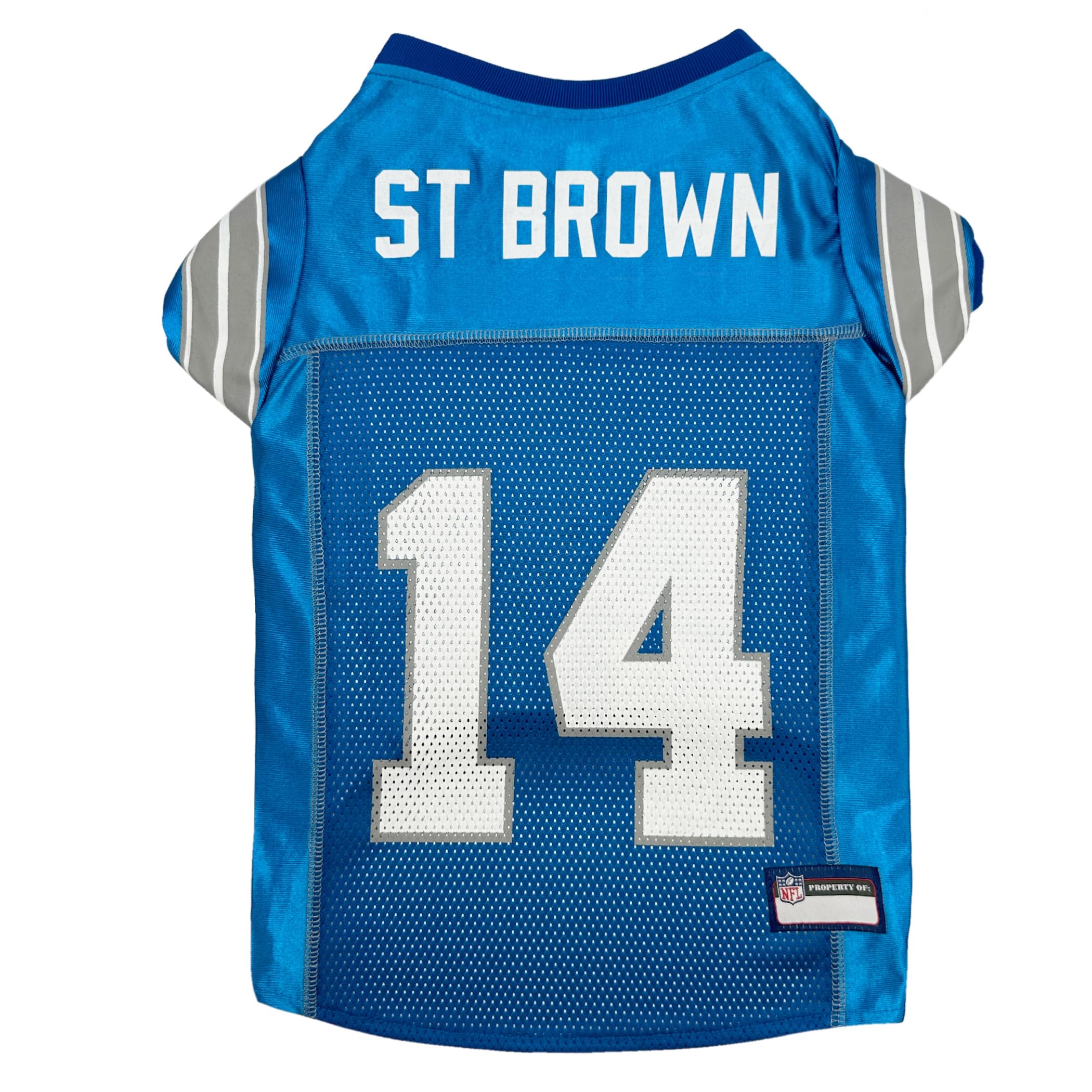 Amazon.com : Pets First NFLPA Amon-RA ST Brown Jersey #14, NFL Dog