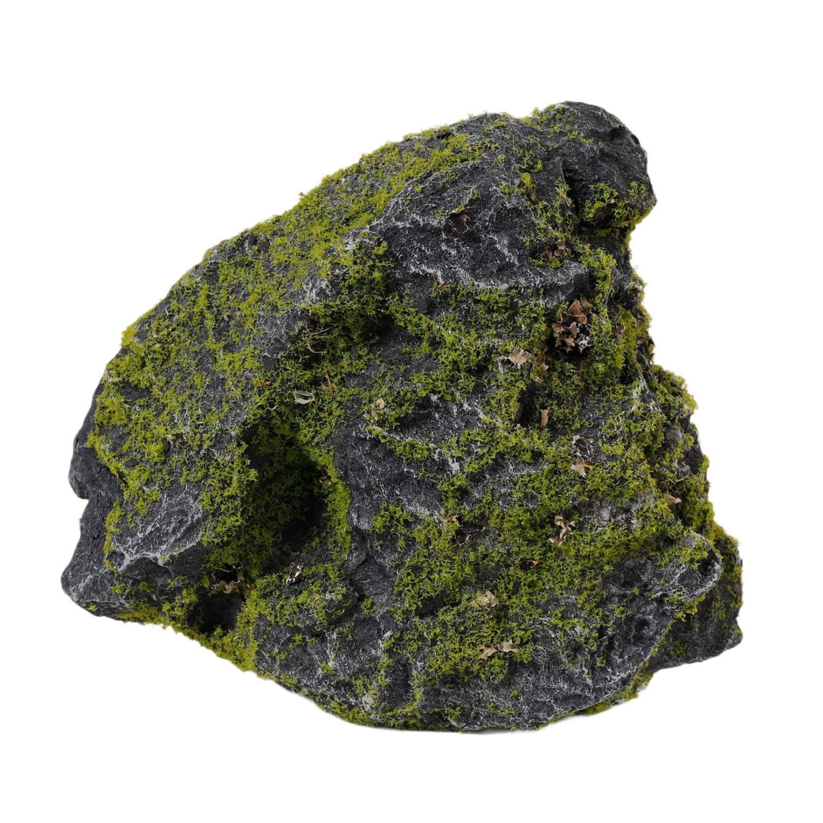 Piedras para paisajismo artificiales realistas hechas a mano para montaje de terrarios