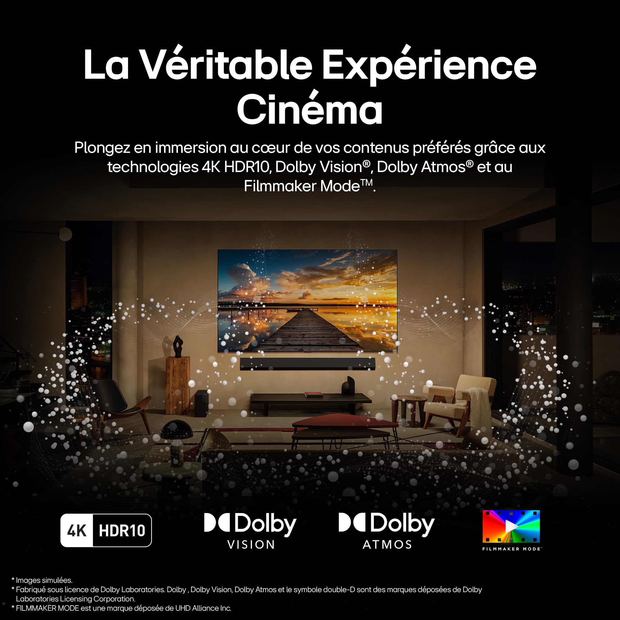 LG TV OLED 2025 | OLED65B5 | 65'' (164 cm) | OLED 120Hz| Processeur α8 AI 4K Gen2 |Dolby Vision & Atmos | Alexa