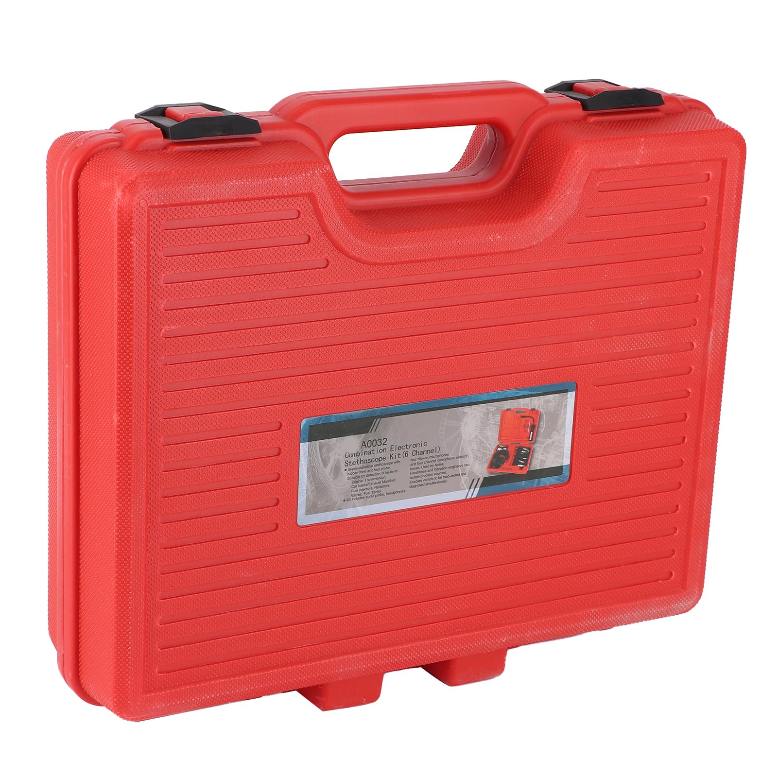 Kit de estetoscopio electrónico de alta precisión, ideal para la detección de fallas del motor, herramienta de diagnóstico para el servicio de diagnóstico de automóviles, adecuado para