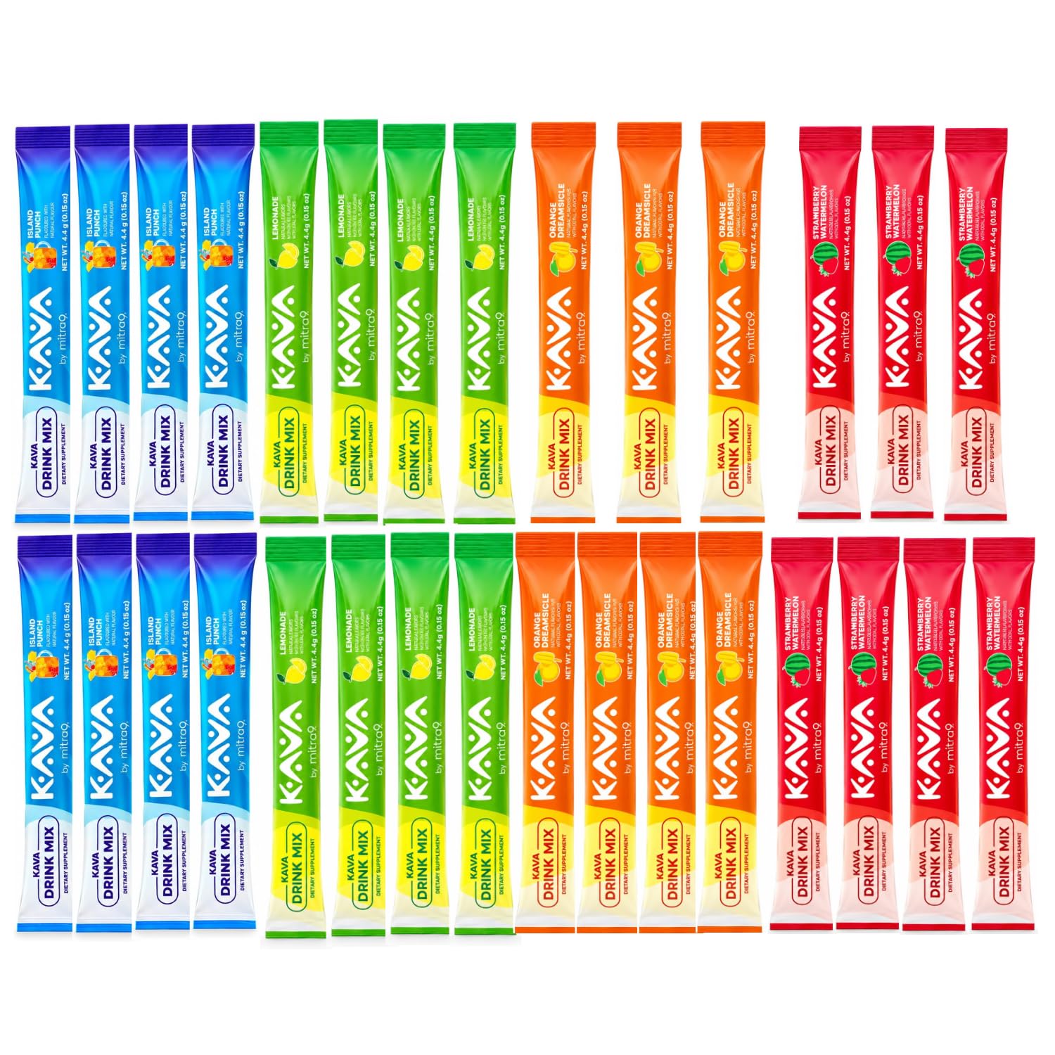 Mitra9 Kava Drink Mix, Variety Pack, 10 Kava Sticks, 0.15 Oz Each, 4 Flavor — Amazon image 17