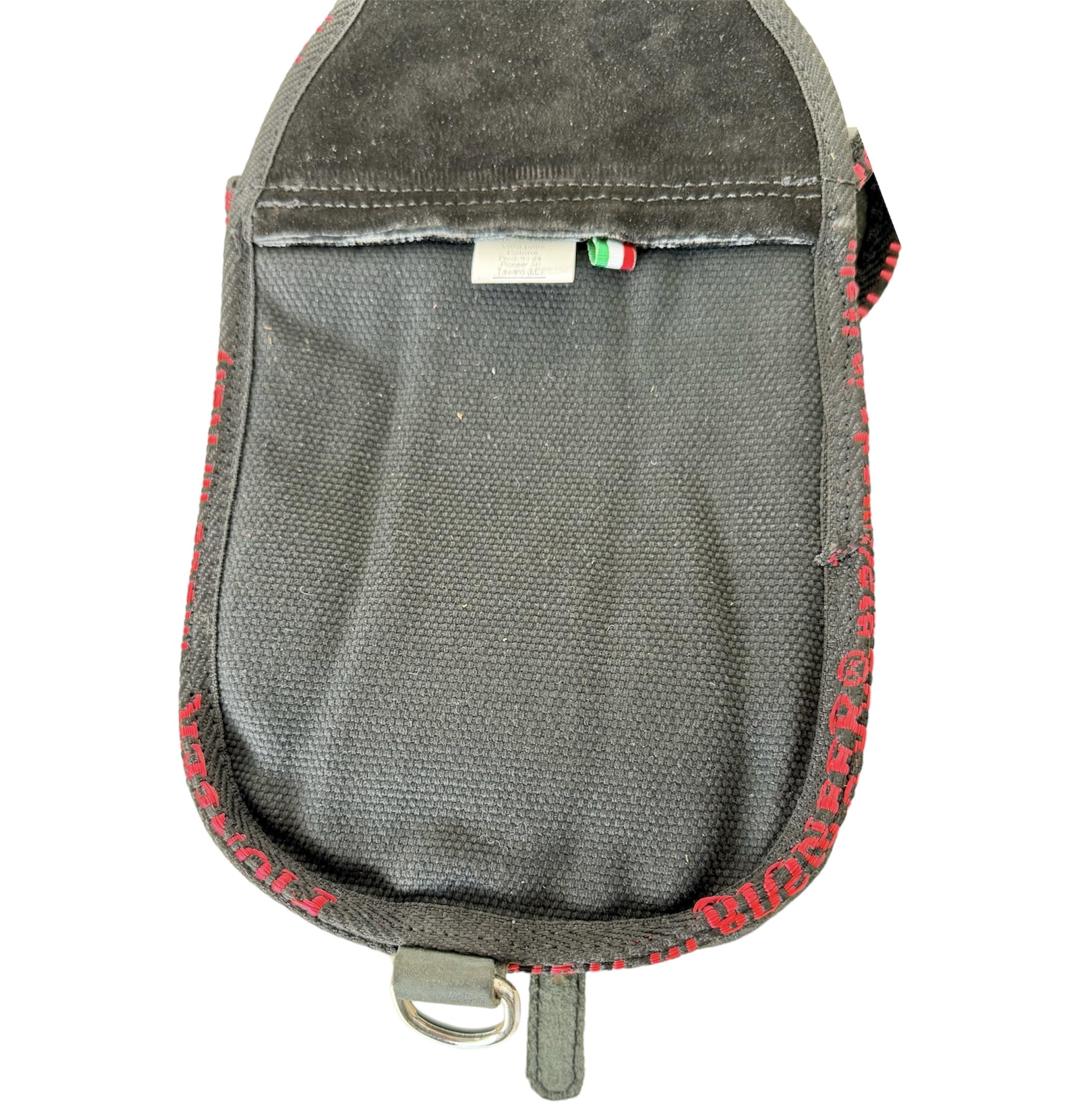 Bisacce Per Cavallo In Cuoio E Tessuto - Borsa Da Sella Per Trekking E Gite - Design Anteriore Resistente - Foto 2