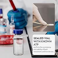 Vista 3 de Hygiena Bio Shield Tech Atp Kit de control positivo - CK25, kits de prueba ATP para instrumentos Systemsure y Garantizar, kit de validación