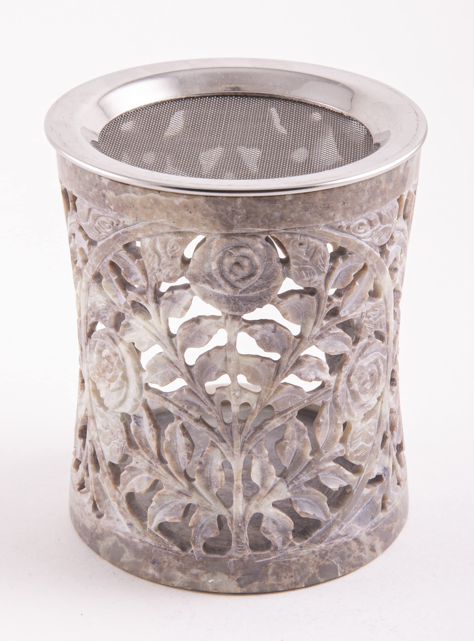 Siebgefäß Tripuri Speckstein