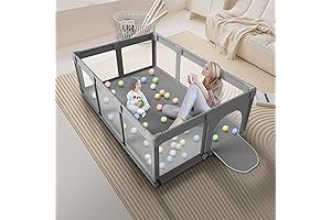 Spacious Baby Playpen for Indoor & Outdoor Safety