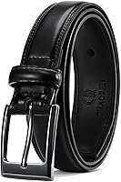 CHAOREN Men's Genuine Leather Dress Belt - Perfect Match for Dress Shoes, Durable Timeless Style Gift for Men