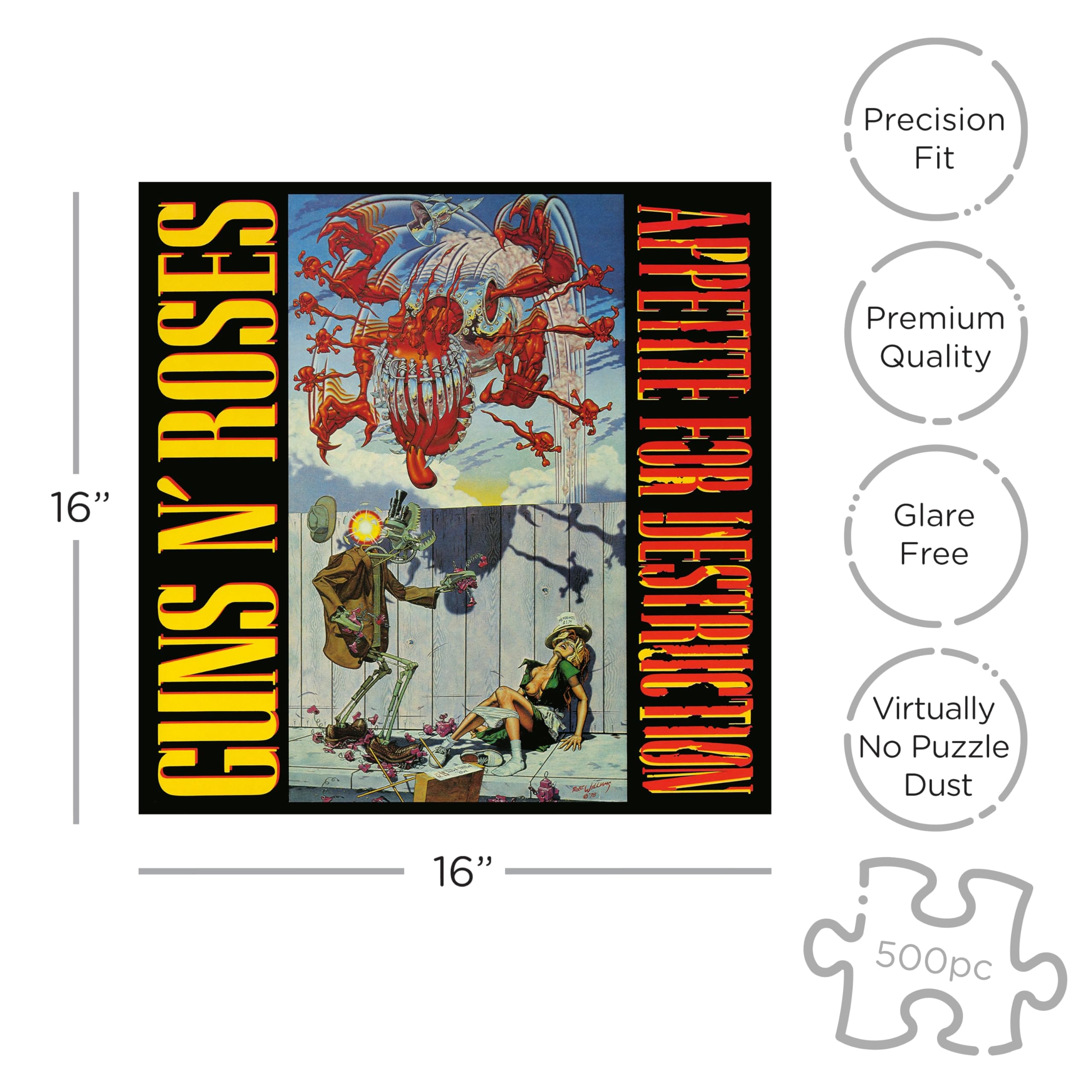 Amazon.com: Guns N' Roses Appetite for Destruction 1 (500 Piece Amazon.com: Guns N' Roses Appetite for Destruction 1 (500 Piece