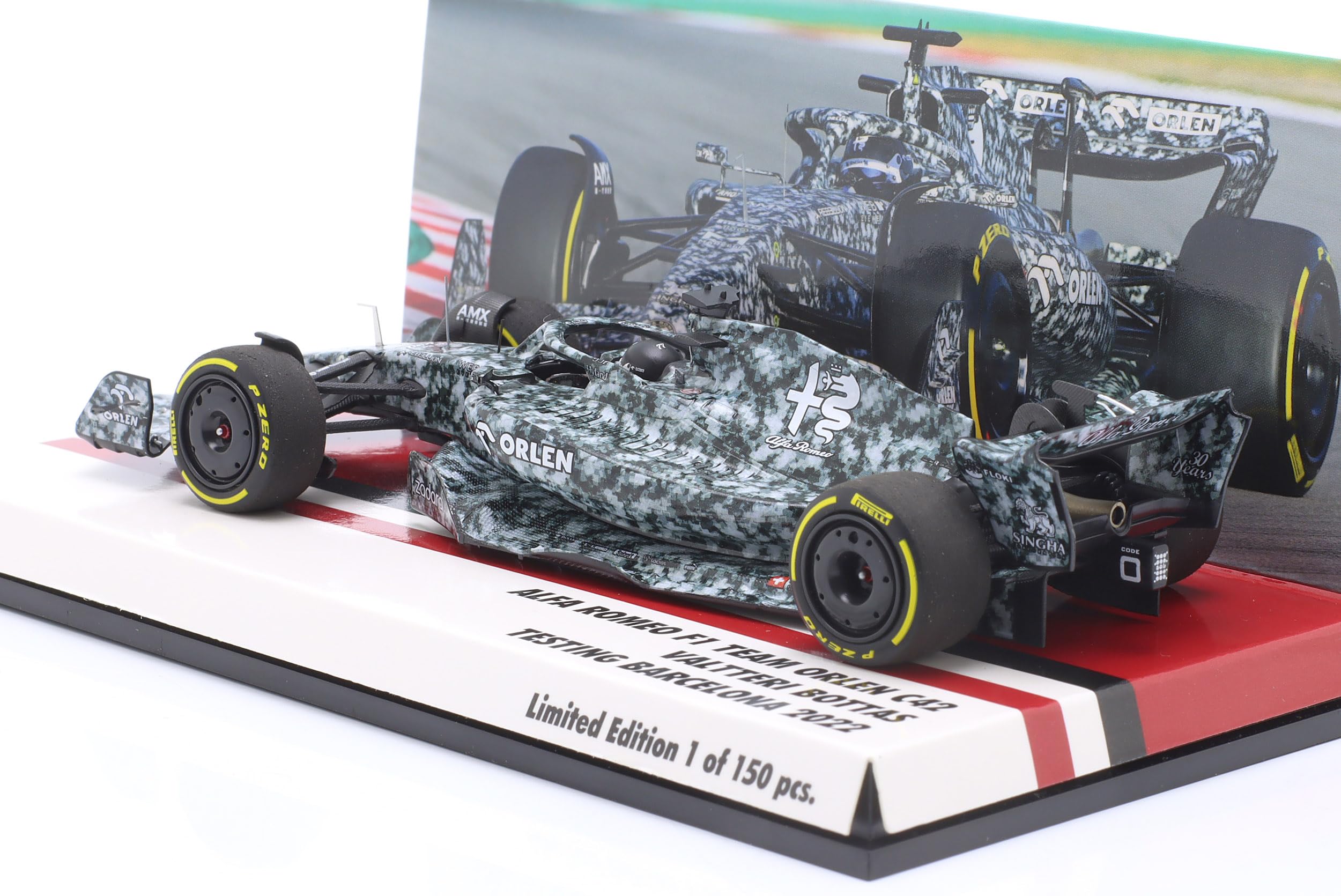 Amazon.co.jp: ミニチャンプス 1/43 アルファ ロメオ C42 F1