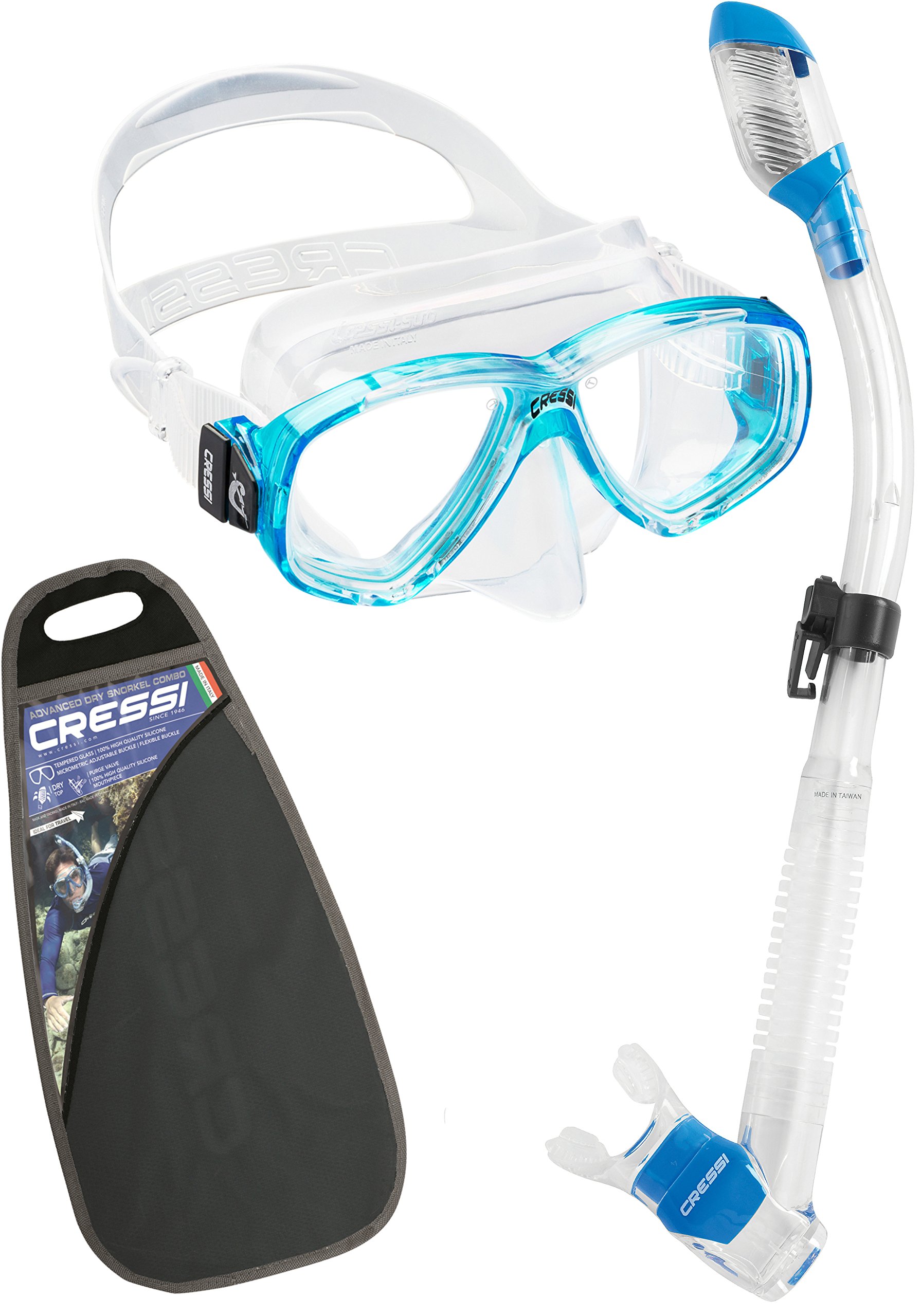 Amazon | イタリアブランドCRESSIクレッシPERLA DRY SNORKEL 