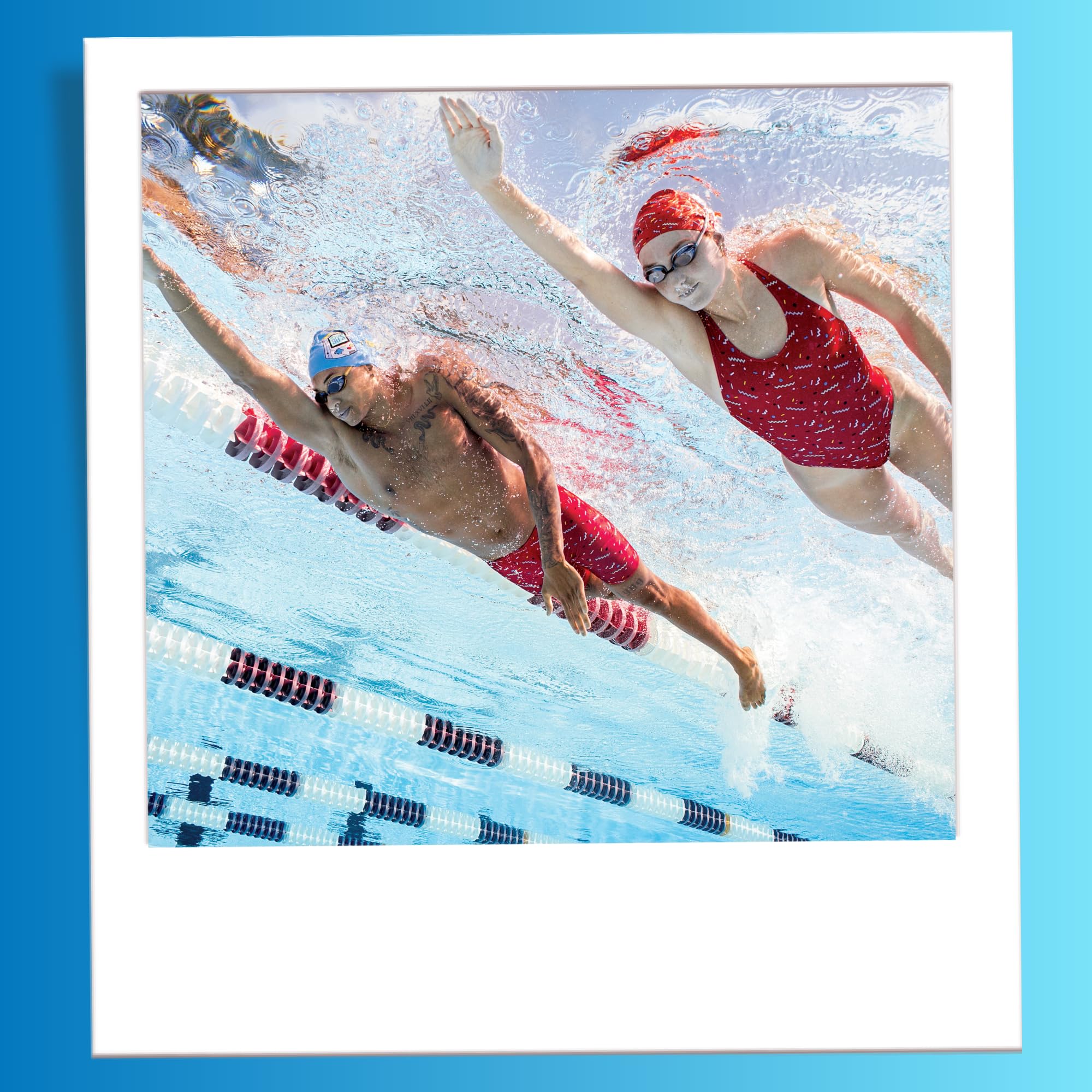Sporti HydroLast Einteiliger Badeanzug mit breiten Trägern
