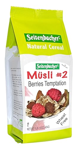 Seitenbacher Cereal natural #2 Musli Berries Temptation - 1 lb - 2 piezas