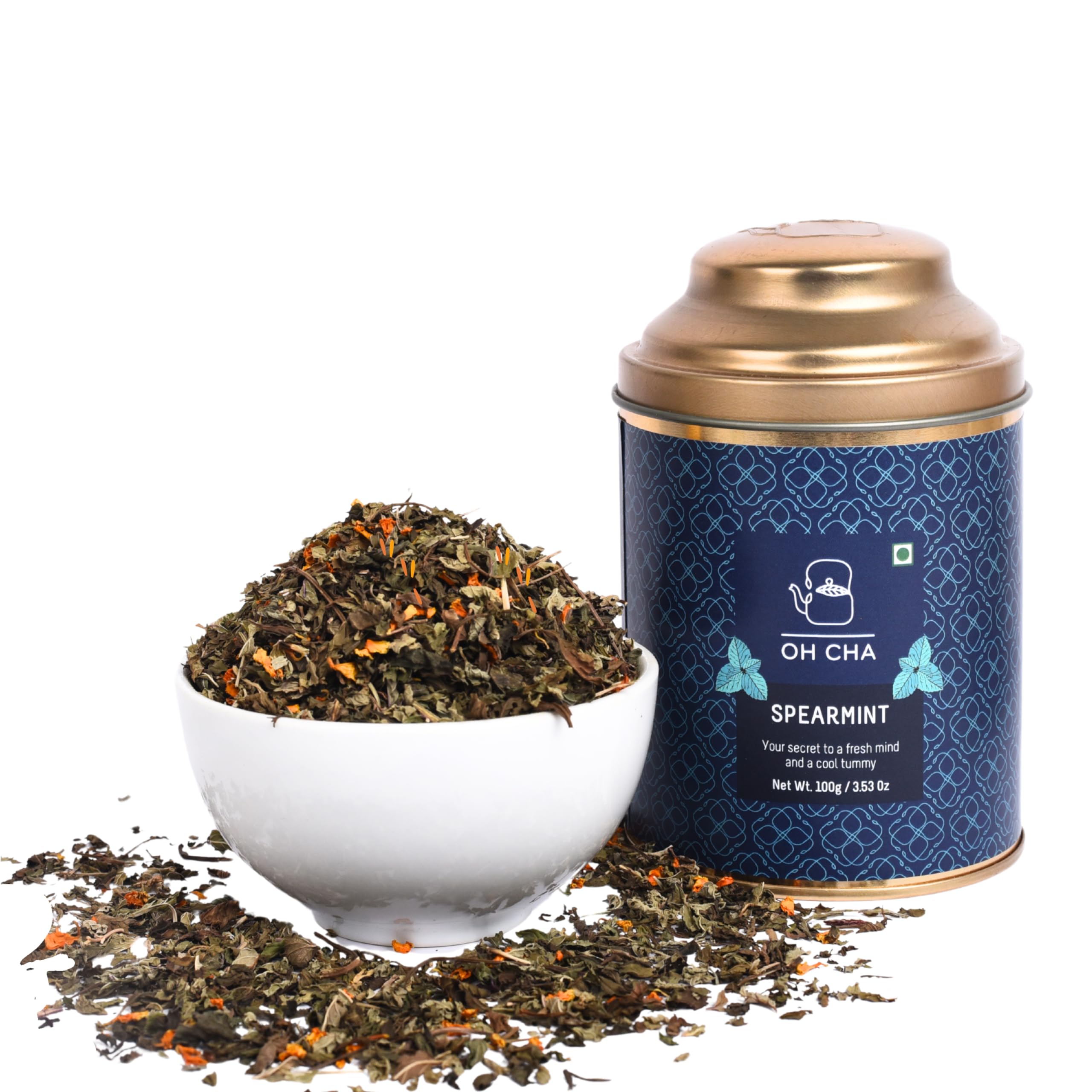 OH CHA Spearmint Tea Loose Leaf (100gms)