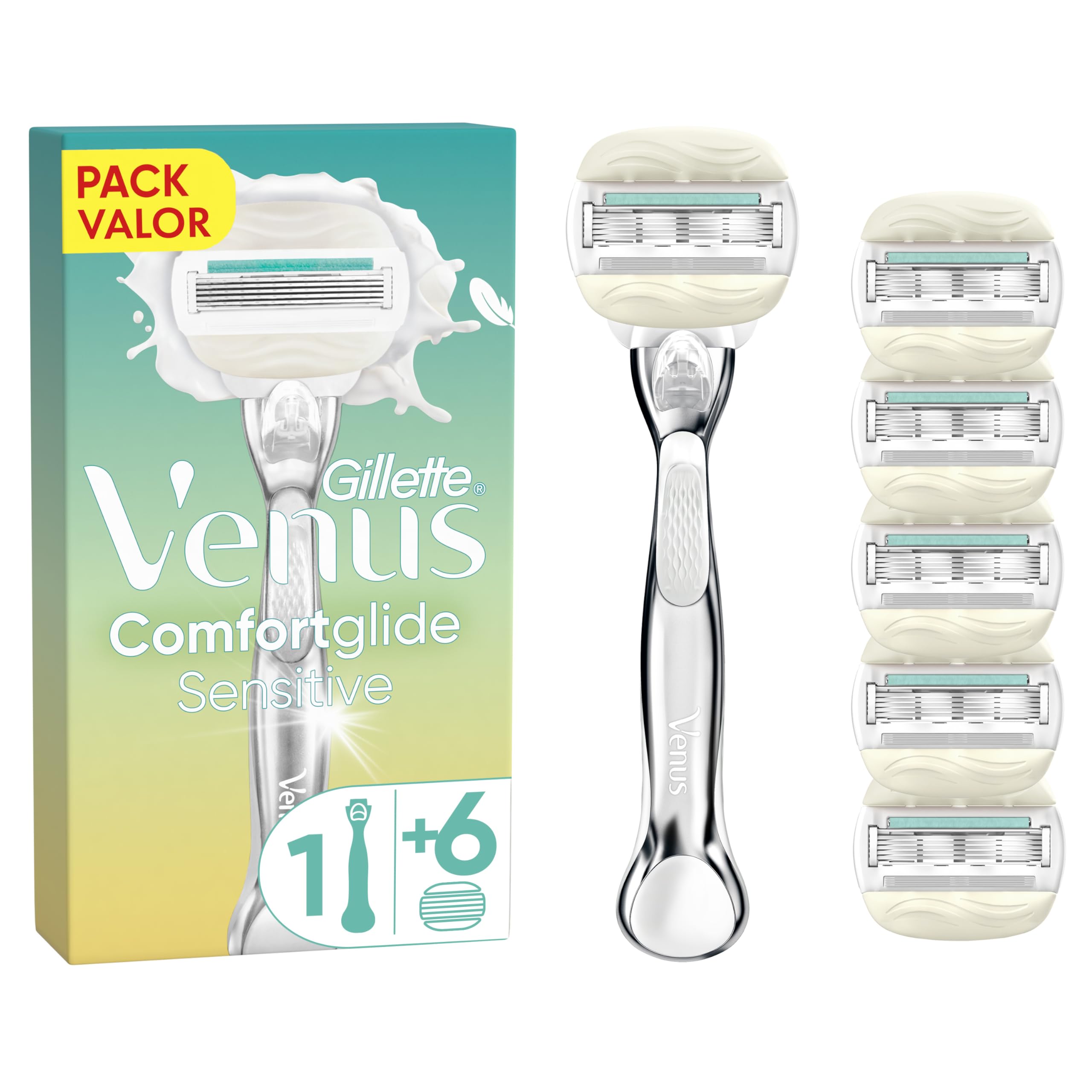 Venus Gillette: Depilación Suave y Duradera con 6 Recambios