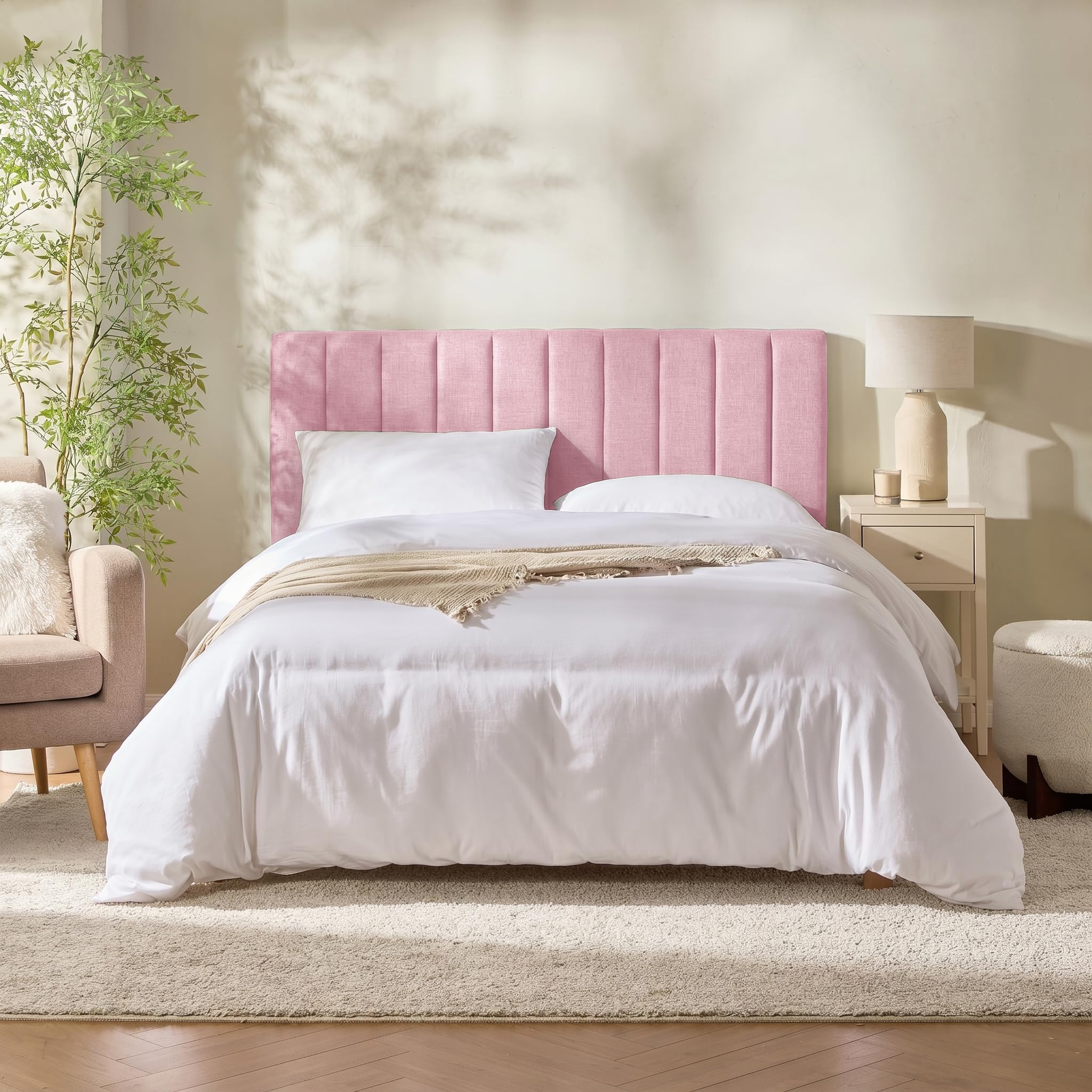 Hearth & Harbor Wall Mounted Full Headboard Only, Bed Headboard Full Size - product photo