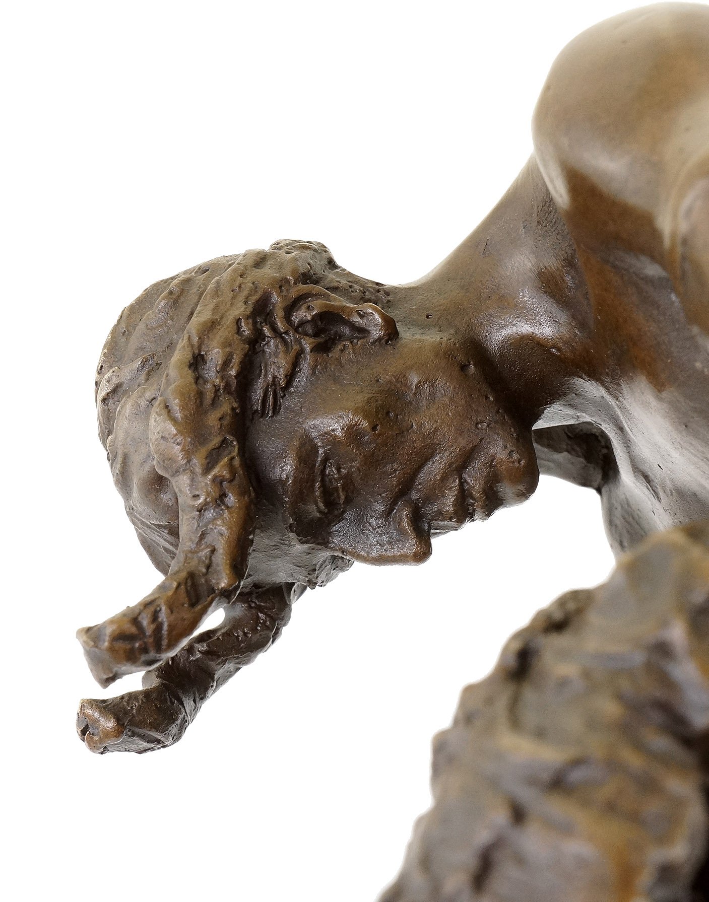 End Of The Trail – Figura de bronce – James Earle Fraser 95429 – Estatua – Figura decorativa, diseño de caballo – Bronce de animales