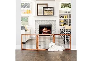 Carlson Pet Products Dog Gate with Cat Opening