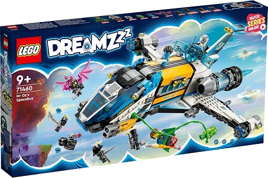 LEGO Dreamzz Professor Oz's Spaceship Toy for Boys and Girls, Children, Educational Toy, Birthday Gift, Present, Building Blocks, Ages 9 to 11, Pretend Play, 71460