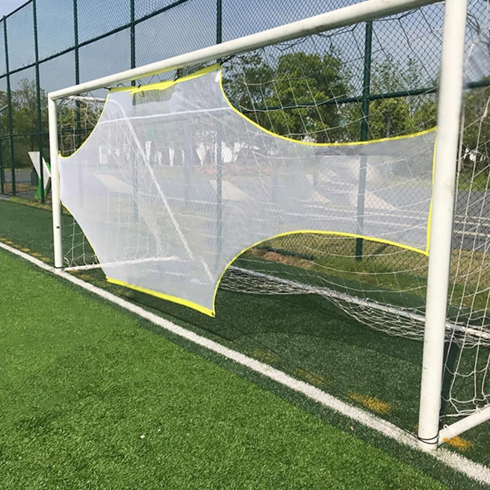 Red de práctica de fútbol, red de objetivo de portería de fútbol, equipo de entrenamiento de fútbol, red de objetivo de equipo de entrenamiento de fútbol profesional, red de polietileno de alta
