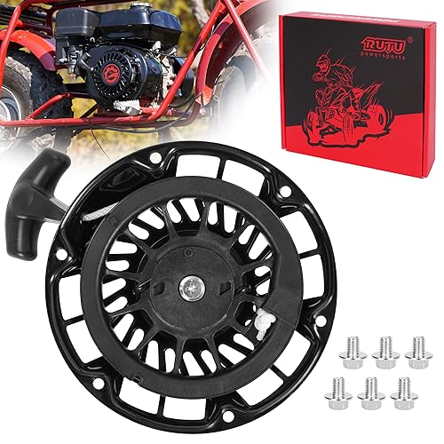 Conjunto de arranque de retroceso para Predator 212 Coleman BT200X CT200U GX160 GX200 5.5HP 6.5HP Motor pequeño Go Kart Mini Dirt Bike - Patas