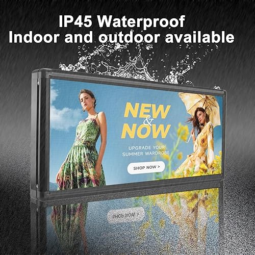 Miniatura 21 de Letrero LED P10 con desplazamiento de texto para exteriores