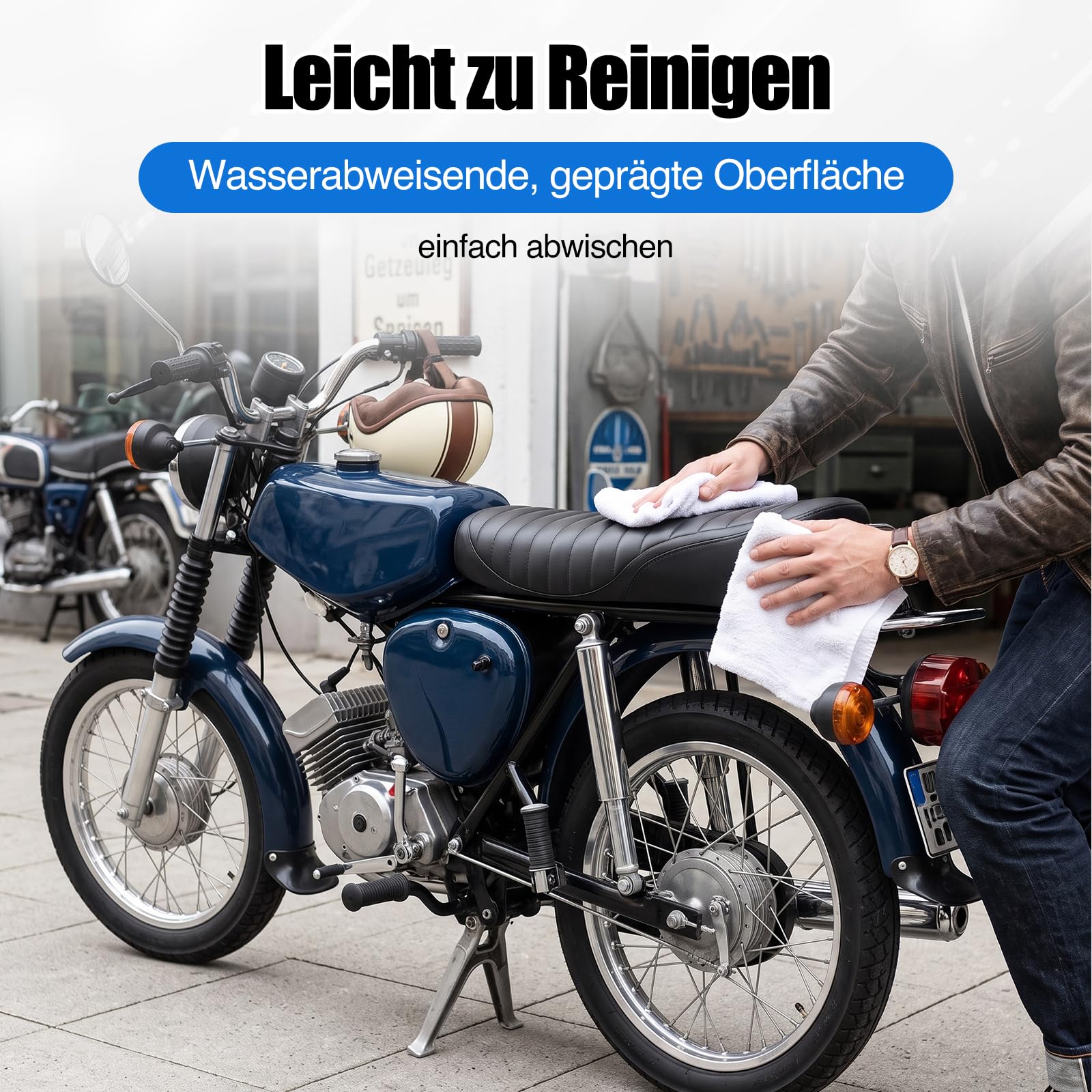 Ławka motocyklowa – ergonomiczna i amortyzująca wstrząsy ławka do siedzenia