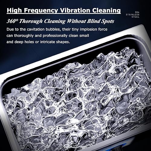 Miniatura 7 de Limpiador ultrasónico de 30 L con control de perilla, máquina ultrasónica de 40 kHz, calentador de joyas ultrasónico para piezas de carburador