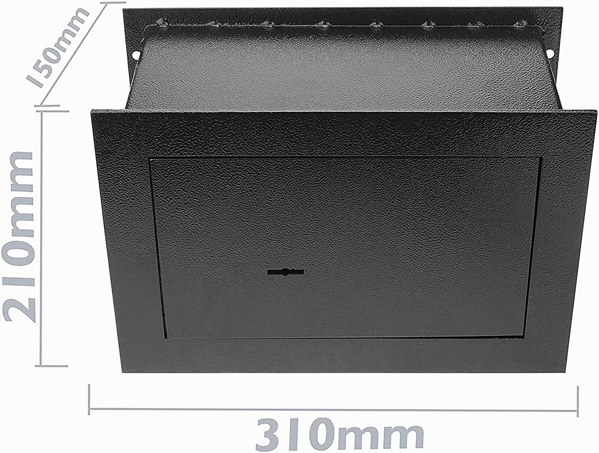 kippen 10000A1 Cassaforte di Sicurezza ad Incasso. Misure: 310x210x150 mm, Grigio Antracite