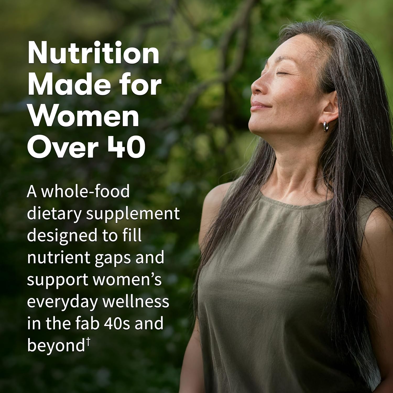 Garden of Life Multivitamin for Women 40 Plus, Organics Womens Vitamins, Hormone & Breast Health Support Blend, Vegan, 120 Tablets - Image 2