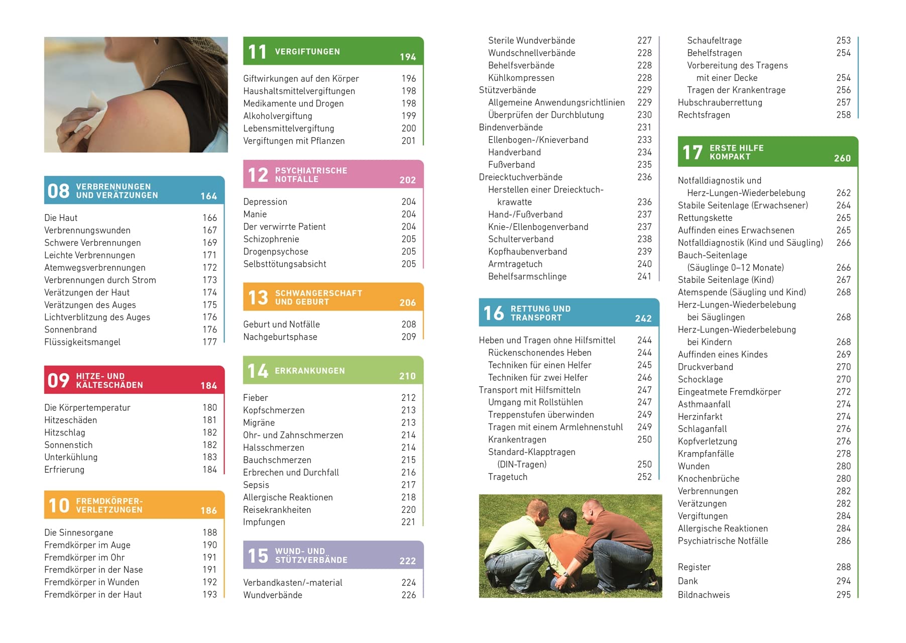 Erste-Hilfe-Handbuch: Wissen, Ratschläge, Selbsthilfe. Aktualisierte Neuausgabe