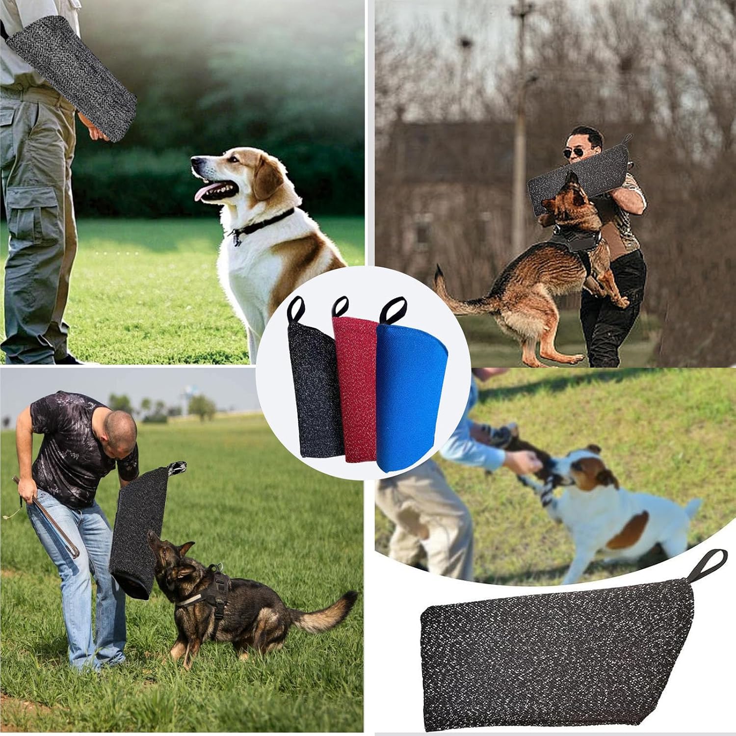 Dog Training Sleeves Arm Protection, Dog bite Sleeve,bite Sleeve Dog Training， Applicable toPuppy Medium-Sized Working Dog，Training，Tug of war Toy Interactive Game，Dragging Toys