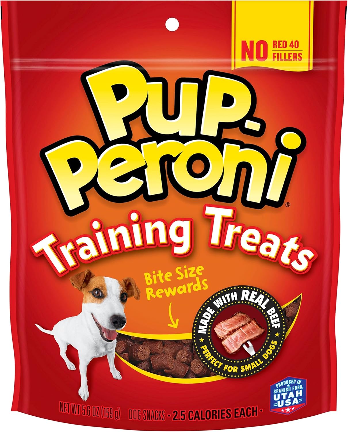Pup-Peroni Training Treats Made With Real Beef, 5.6 Ounce (Pack of 8)