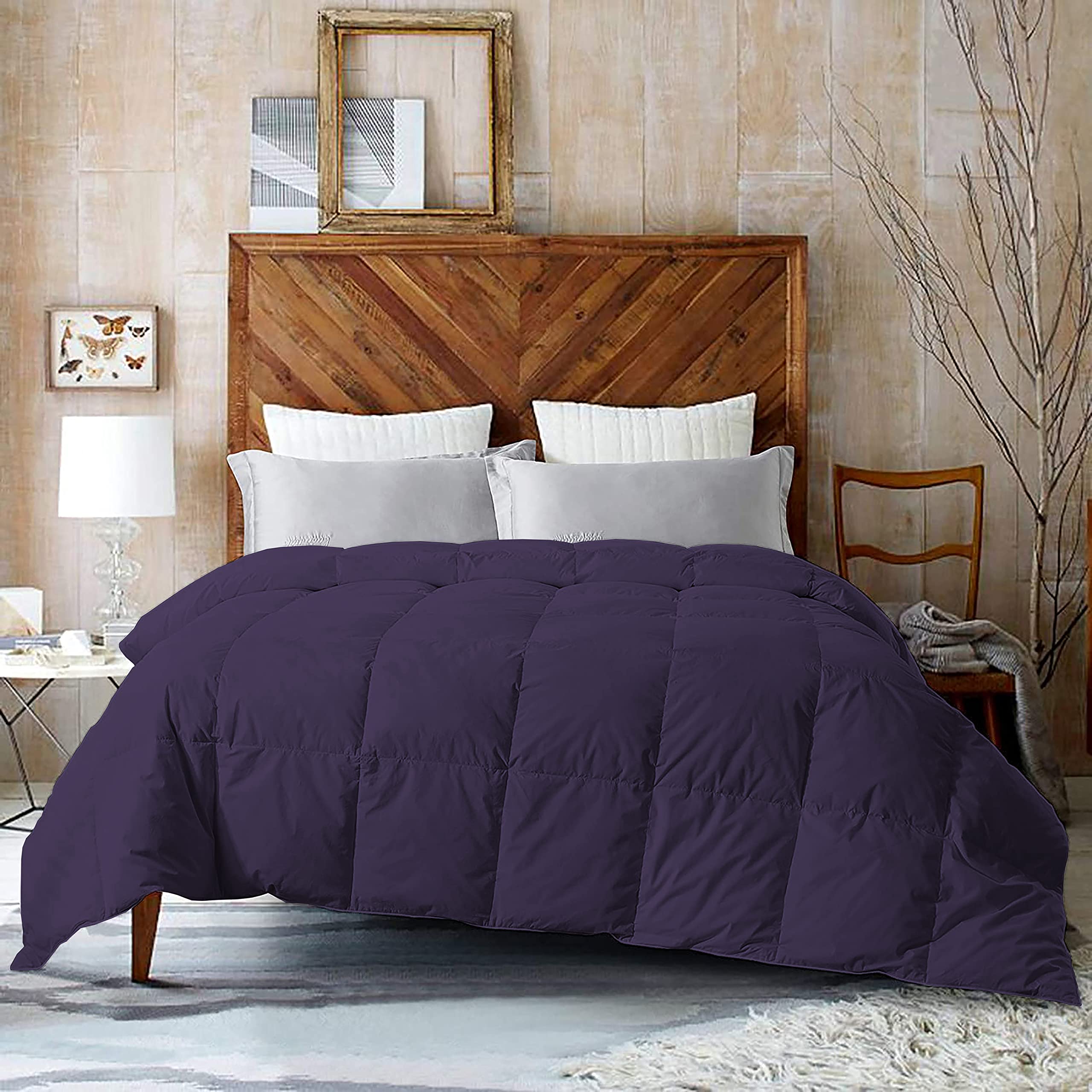 YRM Bedding's - Winter Blanket Double Bed Comforter Quilted 300 GSM Microfiber Comforter/Blanket/Dohar/Rajai (90" x 100" Inches/228cm x 254cm) - Comforter for Double Bed|Navy Blue-image-29