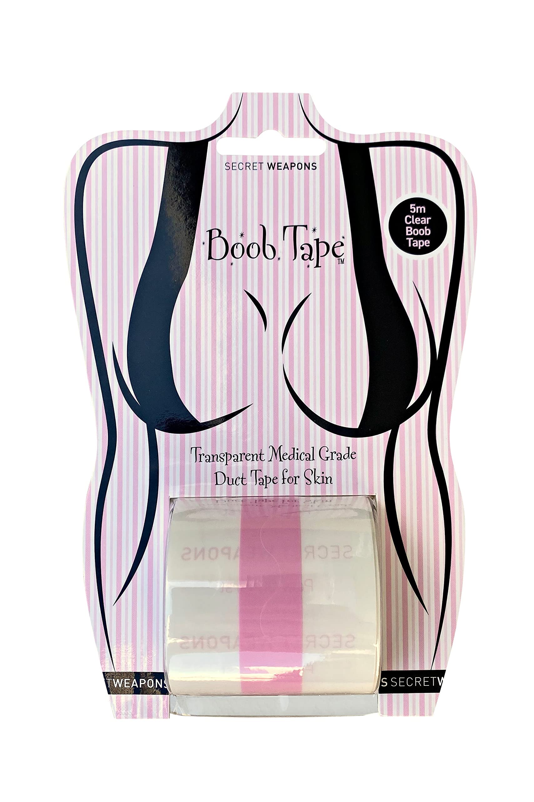 Secret Weapons SW-044 Clear Invisible Medical Grade Breast Lift Tape