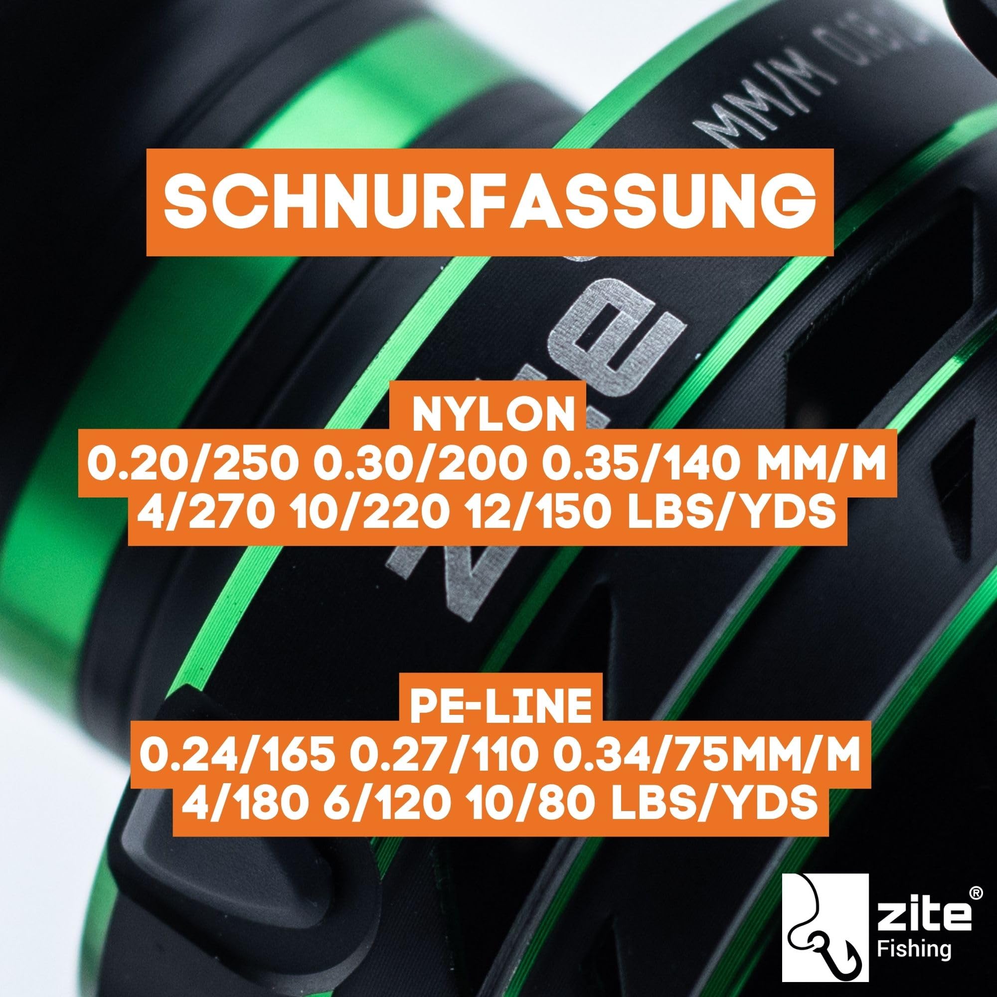 Zite Fishing Inzite Base Stick Rutenserie | Spinnrute Barsch Zander Hecht Rute aus 24T Carbon in 225 cm 255 cm& 5–85 g | Angelrute zweiteilig mit Eva Griff Hakenöse & Futteral Angelruten Angeln