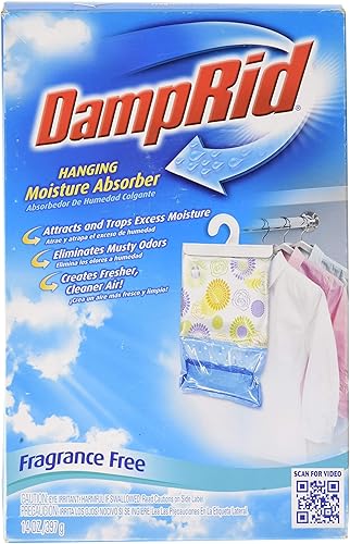 Damp Rid FG80FF - Absorbedor de humedad colgante sin fragancia