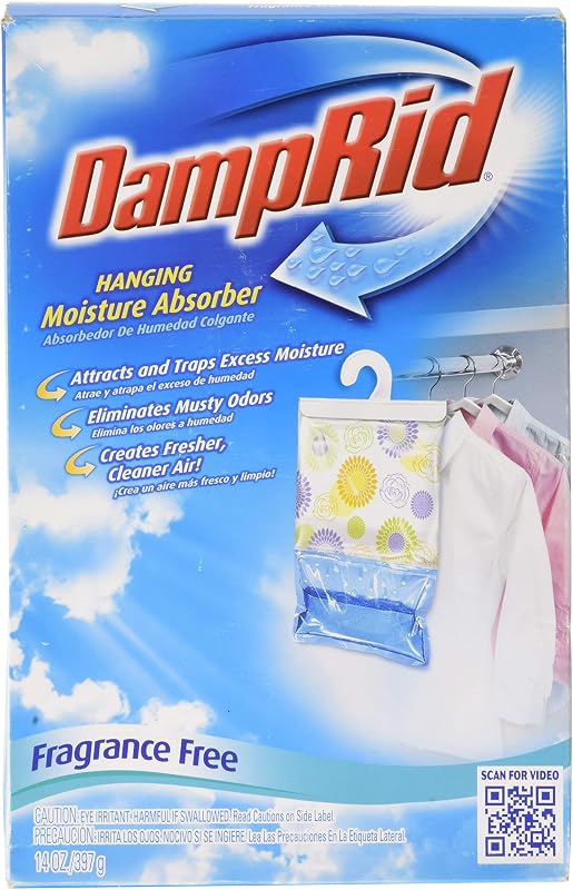 Damp Rid FG80FF Fragrance Free Hanging