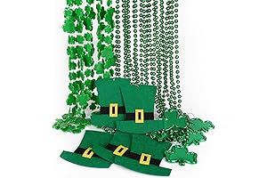 15 Pack St. Patrick's Day Necklaces | Festive Party Favors