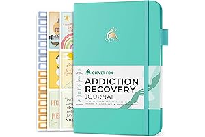 Clever Fox Addiction Recovery Journal: A Guidebook for Achieving Sobriety