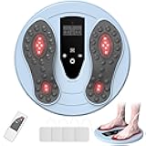 EMS Foot Massager for Neuropathy, NMES Foot Stmulator, Double The Blood Circulation Boost, Double The Relief from Fatigue and Pain, Transcutaneous Electrical Nerve Stimulator