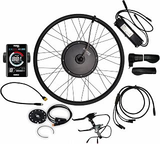FAMEX RIDE 27.5" Electric Bicycle Conversion Kit E Bike Rear (BLACK COLOUR) 1000W 48V UK