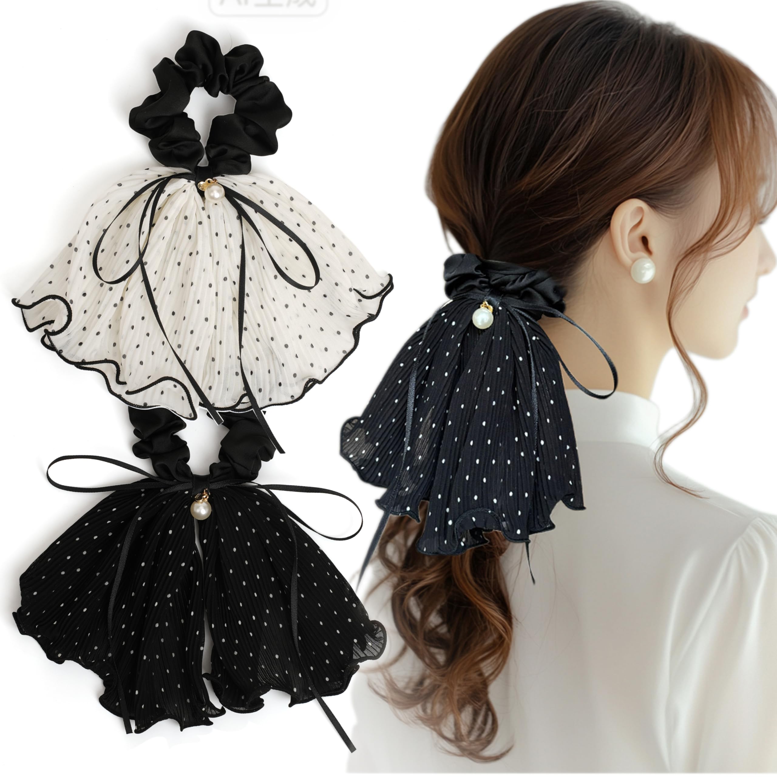 Amazon.co.jp: BIANHUAN シュシュ ヘアアクセサリー レディース