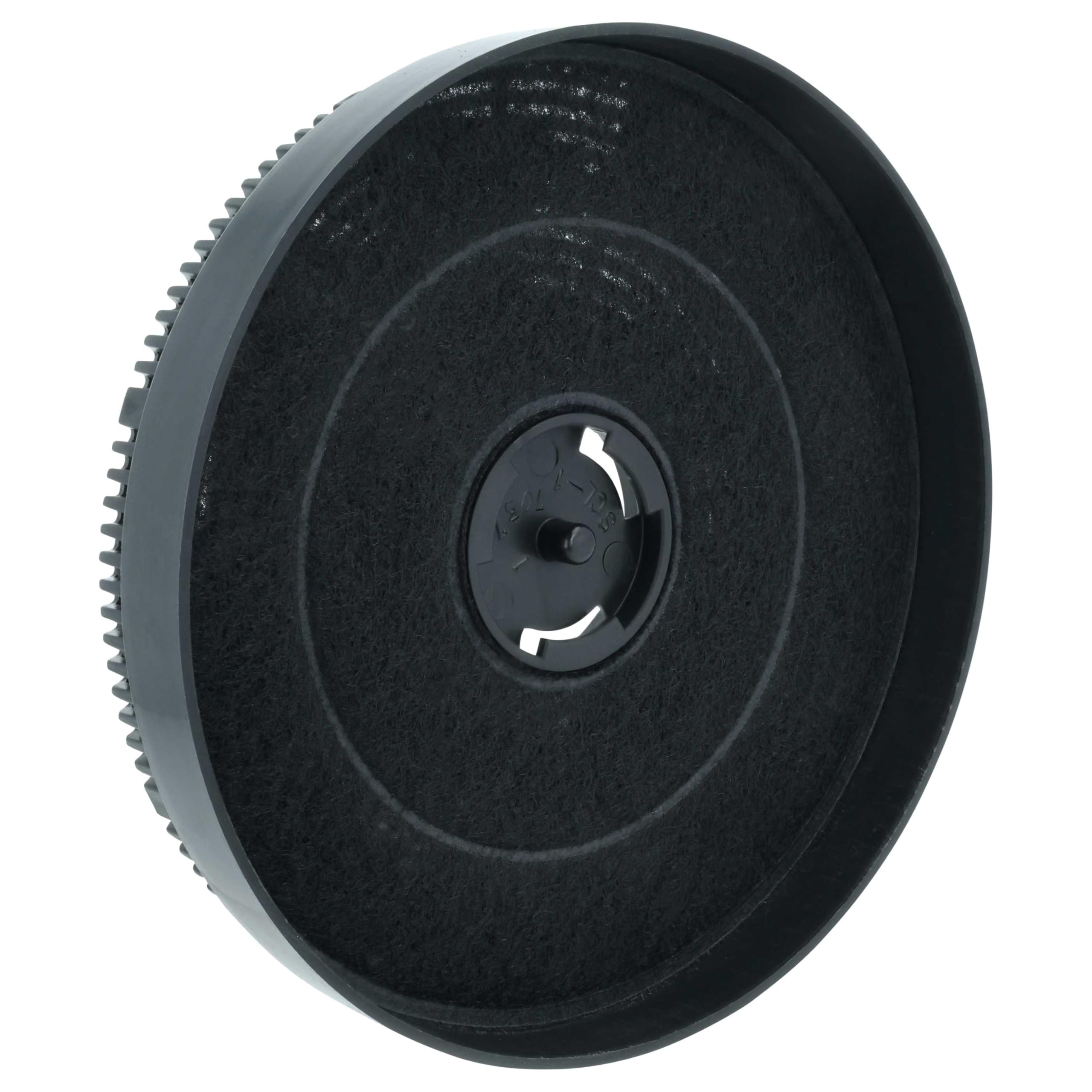 vhbw 4x filtro de carbón activado reemplaza Klarstein 10035386 para campanas cocina - 16 cm