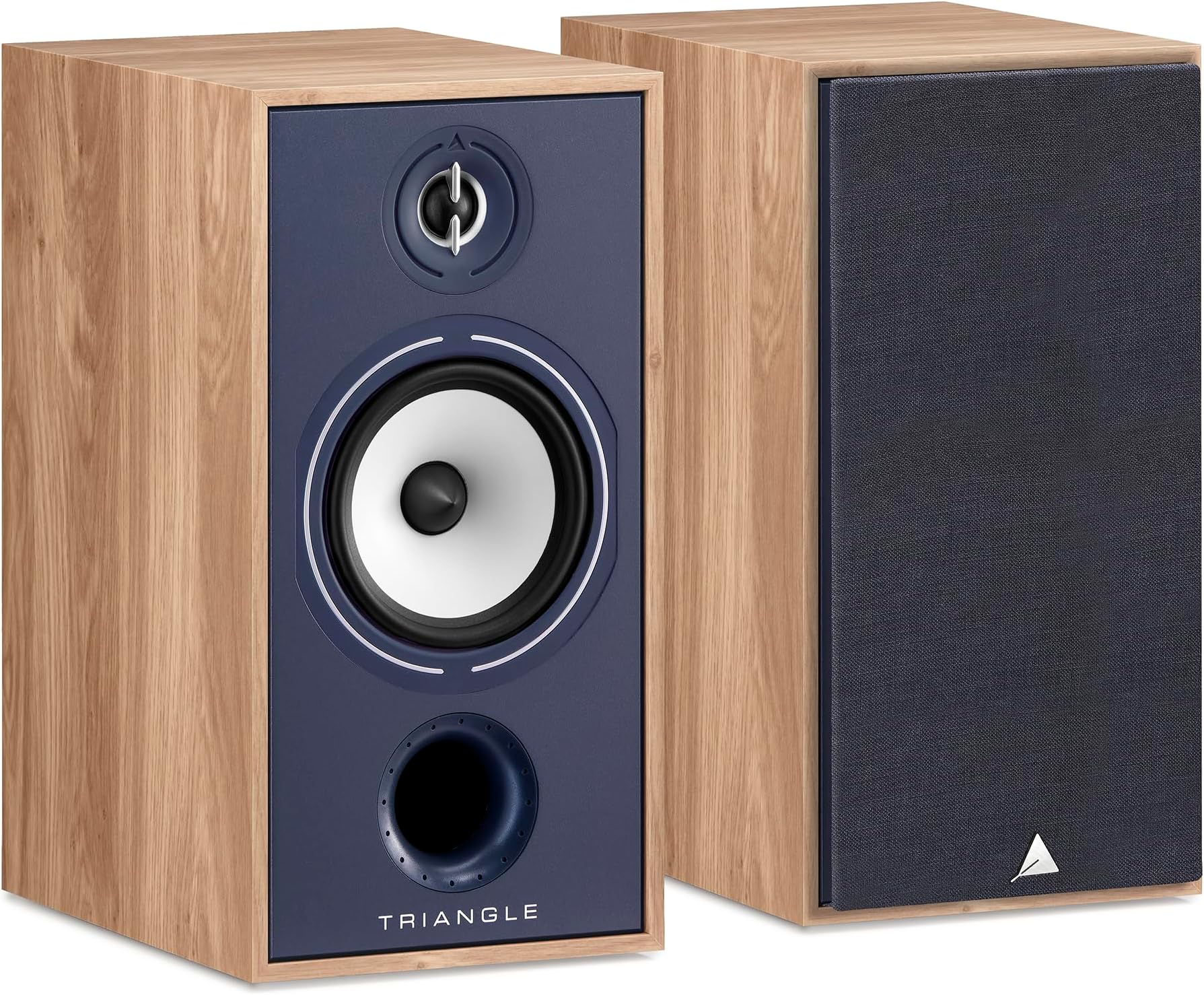 Hi-Fi Borea BR04 - Bookshelf Speaker - Power handling 110W - Output 91 dB/W/m - Surround Compatible for Home Cinema - 220 x 425 x 314 mm - Blue (Pair)