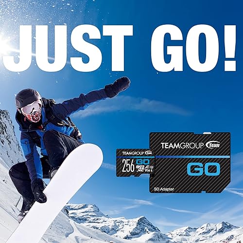 Miniatura 6 de TEAMGROUP GO Card 128GB x 2 unidades Micro SDXC UHS-I U3 V30 4K para cámaras GoPro y de acción, tarjeta de memoria flash de alta velocidad con