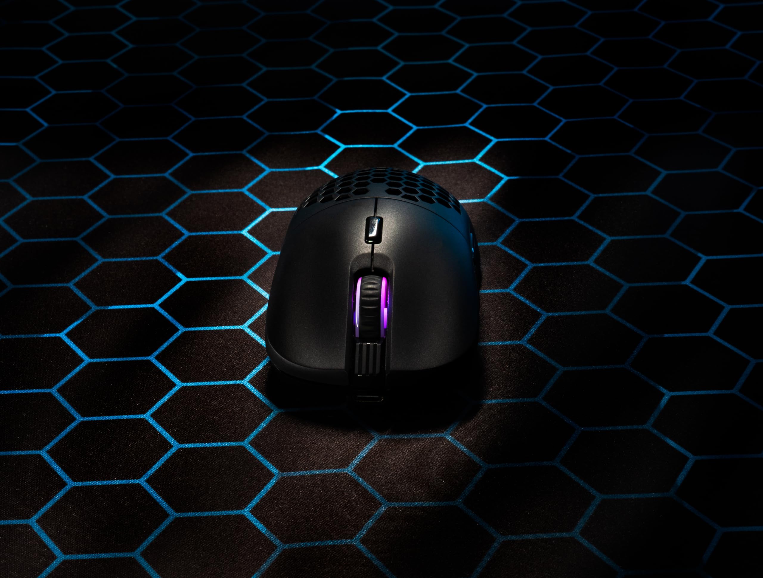 NEWSKILL Arakne Elite Ratón Gaming Wireless RGB 16000DPI Modular Ambidiestro Ligero 95g Negro