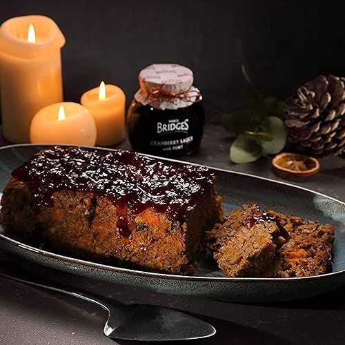 Miniatura 3 de Mrs Bridges Salsa de Arándano con Vino de Oporto, Hecho en Escocia, Frasco de 8 onzas (Paquete de 1)