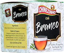 Chinezinho Chá Branco Para Infusão 13 Gramas Com 10 Saquinhos