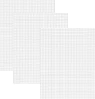 Vista 13 de Allazone 52 hojas de lona de plástico de malla, 4 formas, lienzo de plástico para manualidades, bordado, punto de cruz, hilo acrílico, proyectos