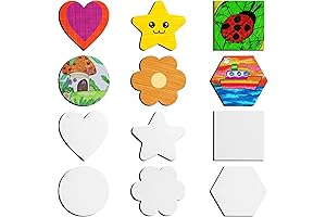 Kids Heart Shaped Paint Palette: Unleash Creativity with Magnetic Canvas Boards